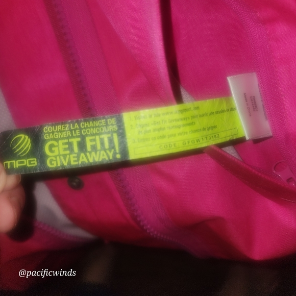 MONDETTA PERFORMANCE GEAR HOT PINK RAIN COAT XS - Picture 11 of 14